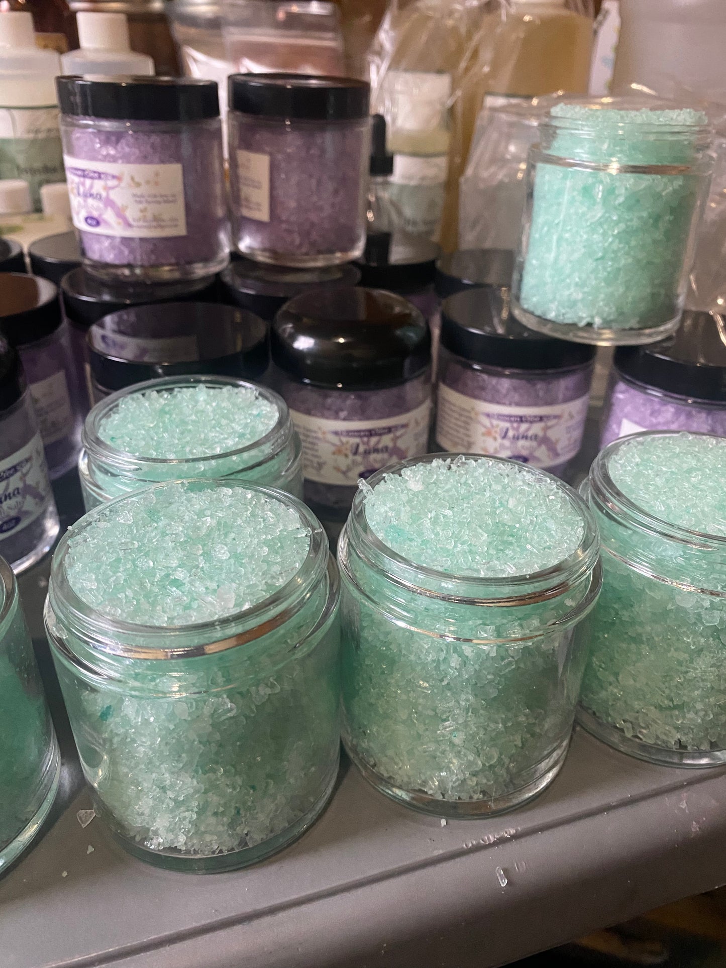Emerald sea bath salts