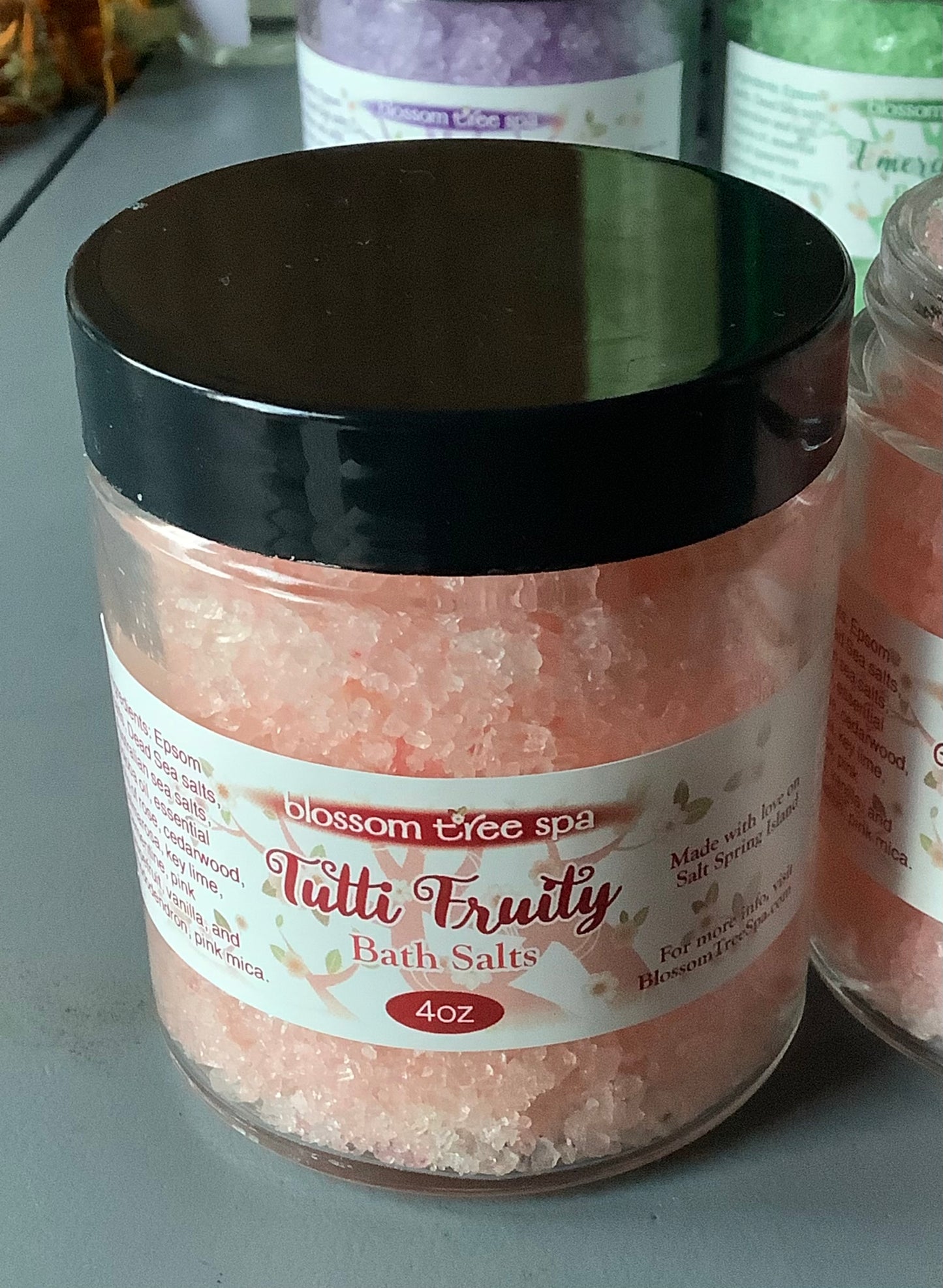 Tutti-Fruity bath salts