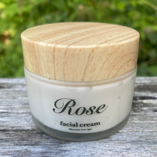 Rose facial cream
