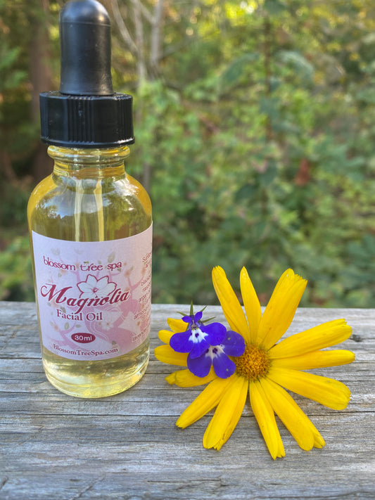 Magnolia facial oil