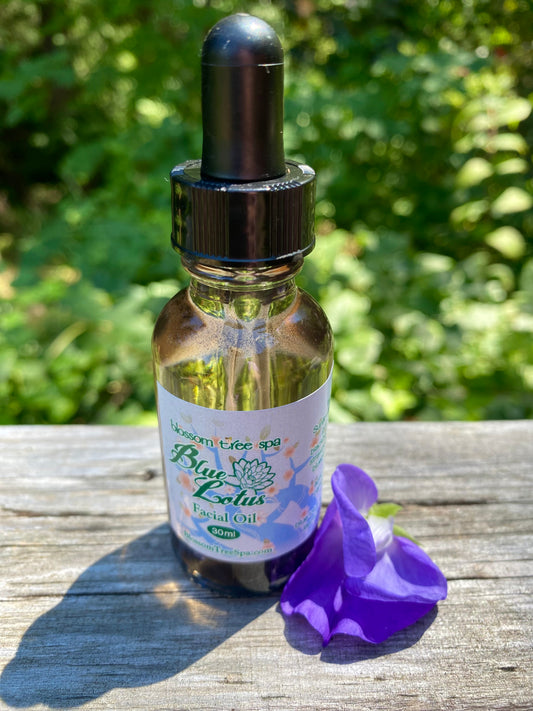 Blue lotus facial oil