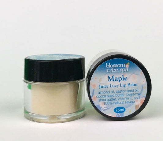 Maple lip balm