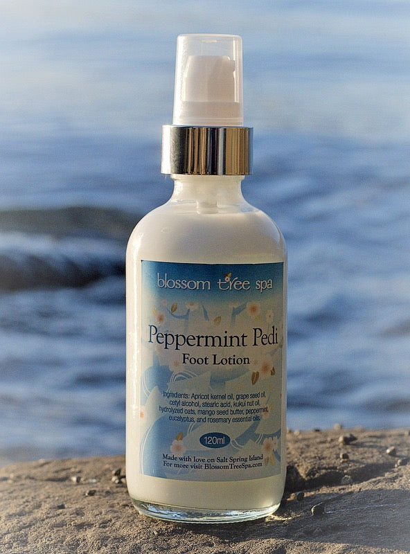 Peppermint pedi lotion