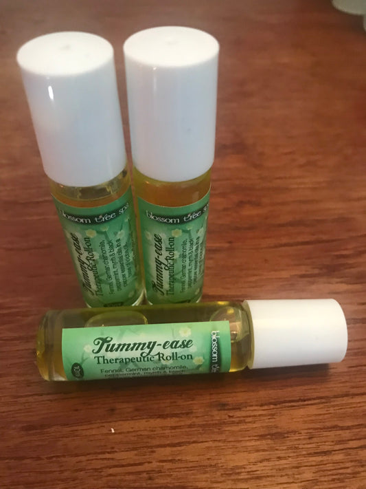 Tummy-ease therapeutic roll-on