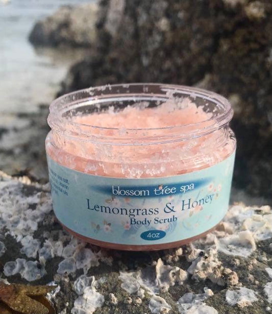 Lemongrass & honey scrub