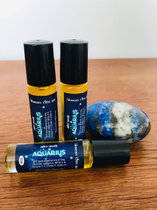 Aquarius Astro-scent roller bottle